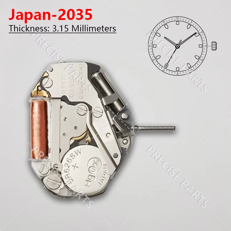 Japan Miyota 2035 Quartz elect - Electronics Repair Tools review and price
