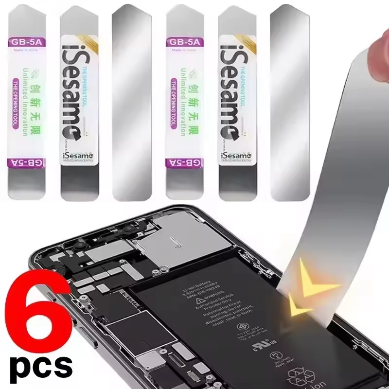 1-6Pcs Metal Flat Soft Blade C - Phone Opening Tool review and price